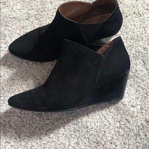 Eric Michael wedge booties size 7